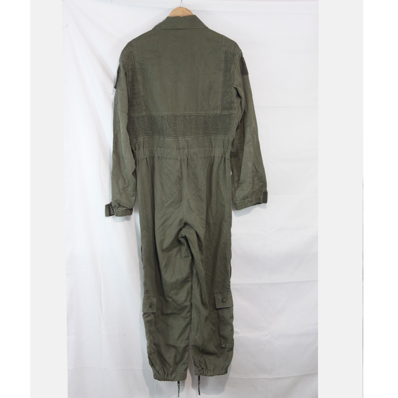French Army AFV Coverall Olive Green Genuine Surplus 38" Chest Short (4172)