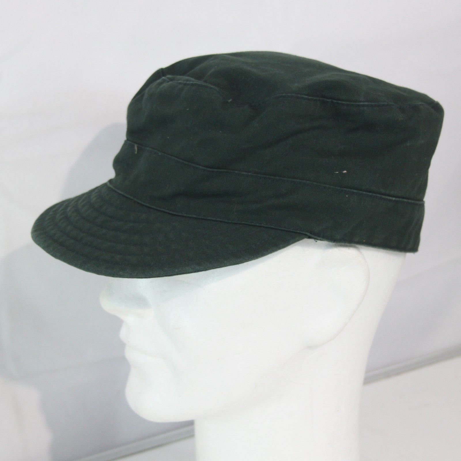 Dutch Civil Defence Cap Dark Green Genuine Surplus Hat  Peak Size 60  (3936)