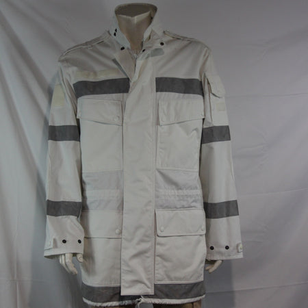 Dutch Army Parka White Reflective Strips Unlined 40-42"Genuine Surplus (4117)