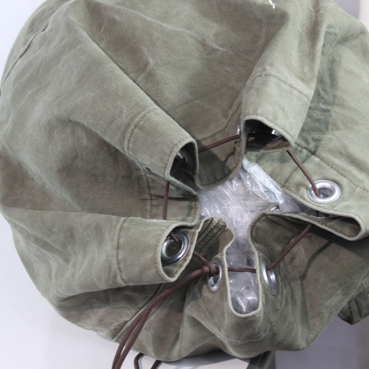 Vintage German Army Kit Bag Sea Sack Canvas Bag Genuine Surplus (4329)