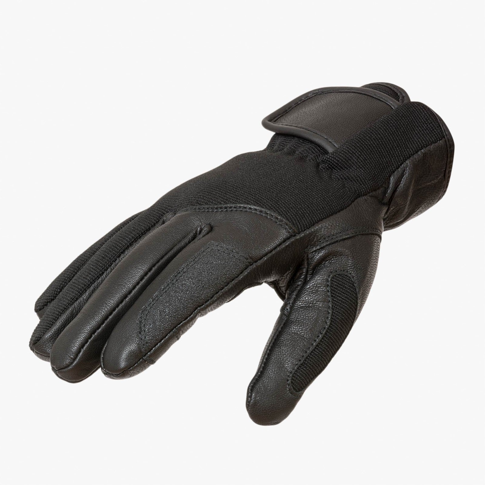 Highlander Leather and Polyester Fully Lined GLoves Spec Ops Black GL033