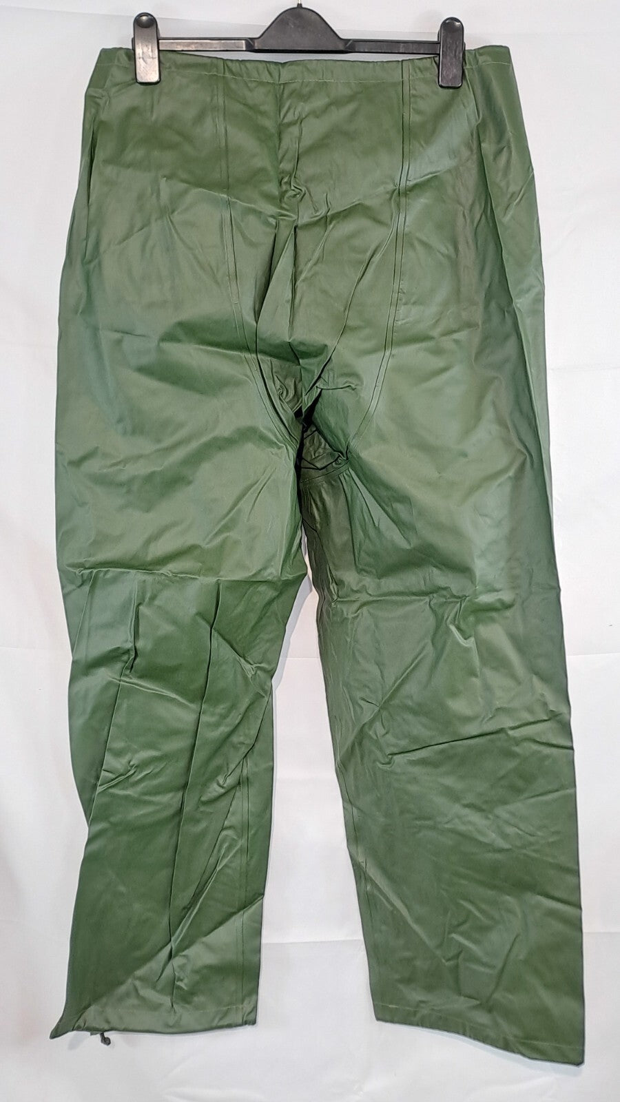 Genuine Surplus Swedish Army Waterproof Over-Trousers PVC Olive (2782)