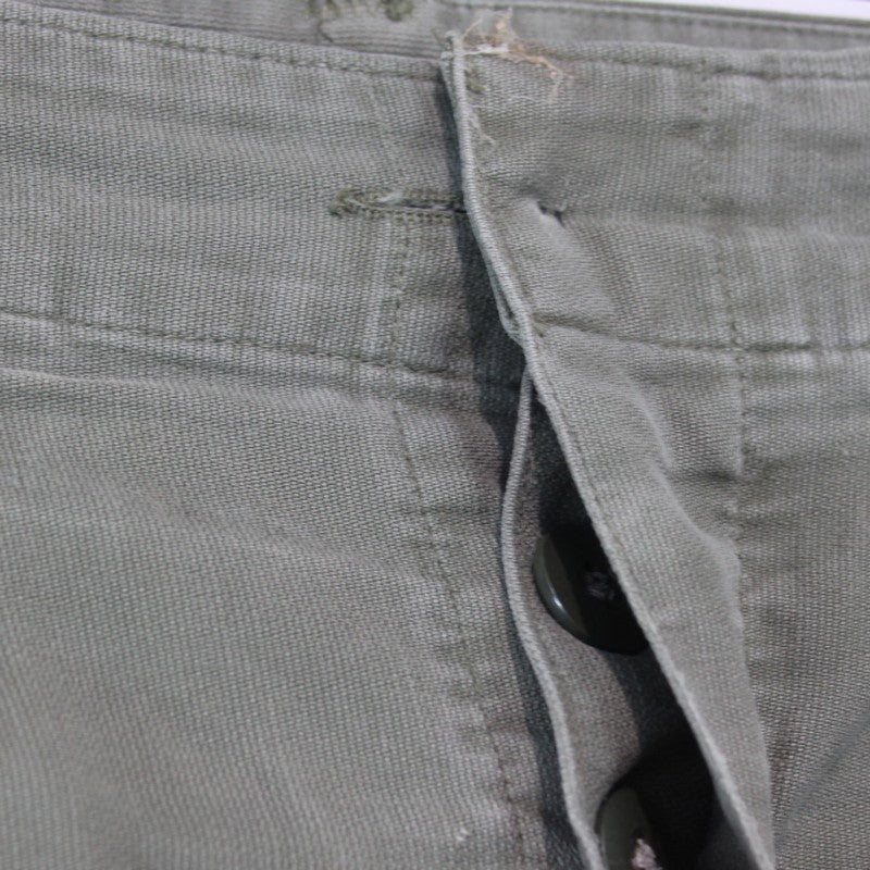 Genuine Surplus German Moleskin Breeks Grey Olive Cotton Grade 2  (3673)