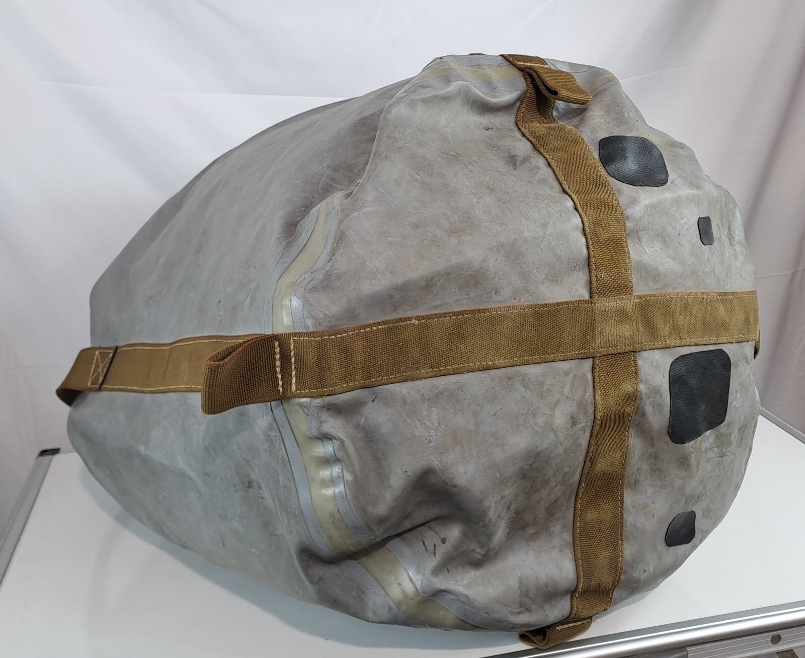 Genuine Surplus Army Issue Rubberised Canvas Kit Bag Tent Bag Big (3041)