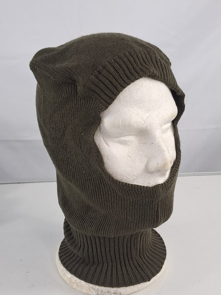 Genuine Surplus Croatian Military Balaclava Wool Mix Olive Knitted (2650)
