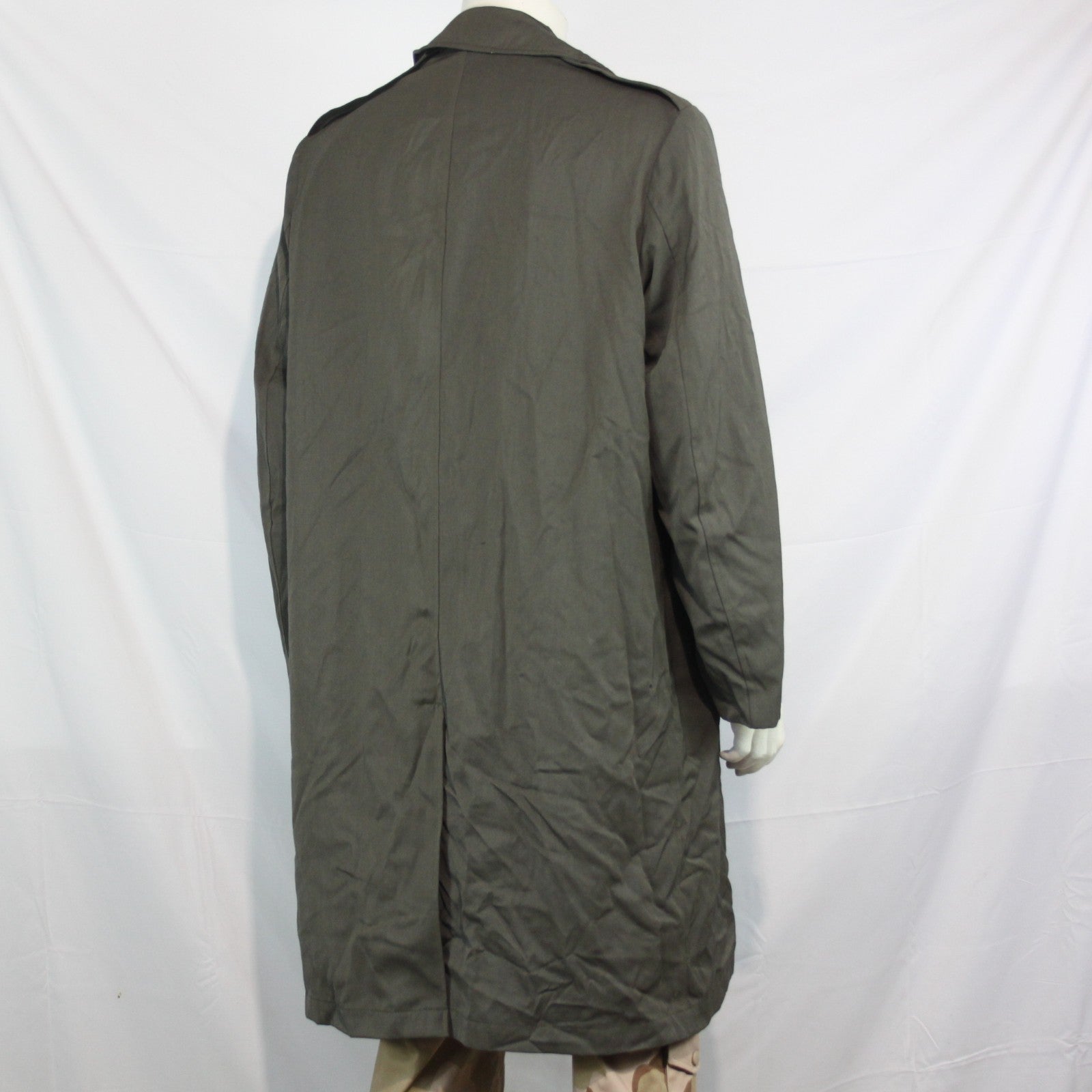 Genuine Surplus British Royal Marines Raincoat Grey Khaki 40-42" (3337)