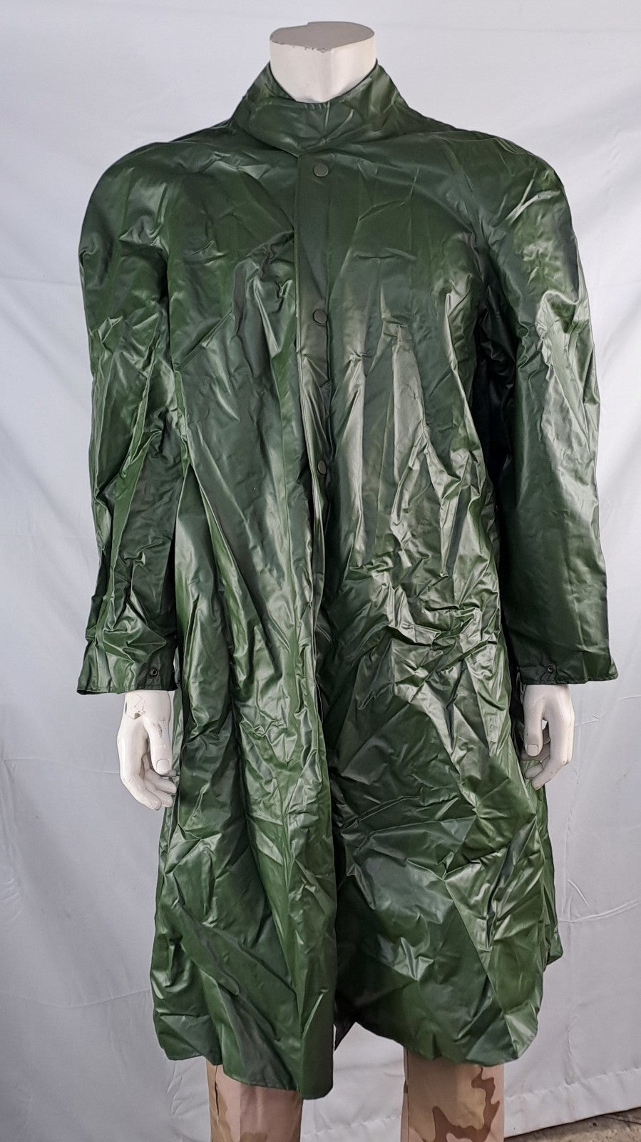 Waterproof PVC Swedish Coat Cape Jacket Genuine Surplus Army G2 (2796)