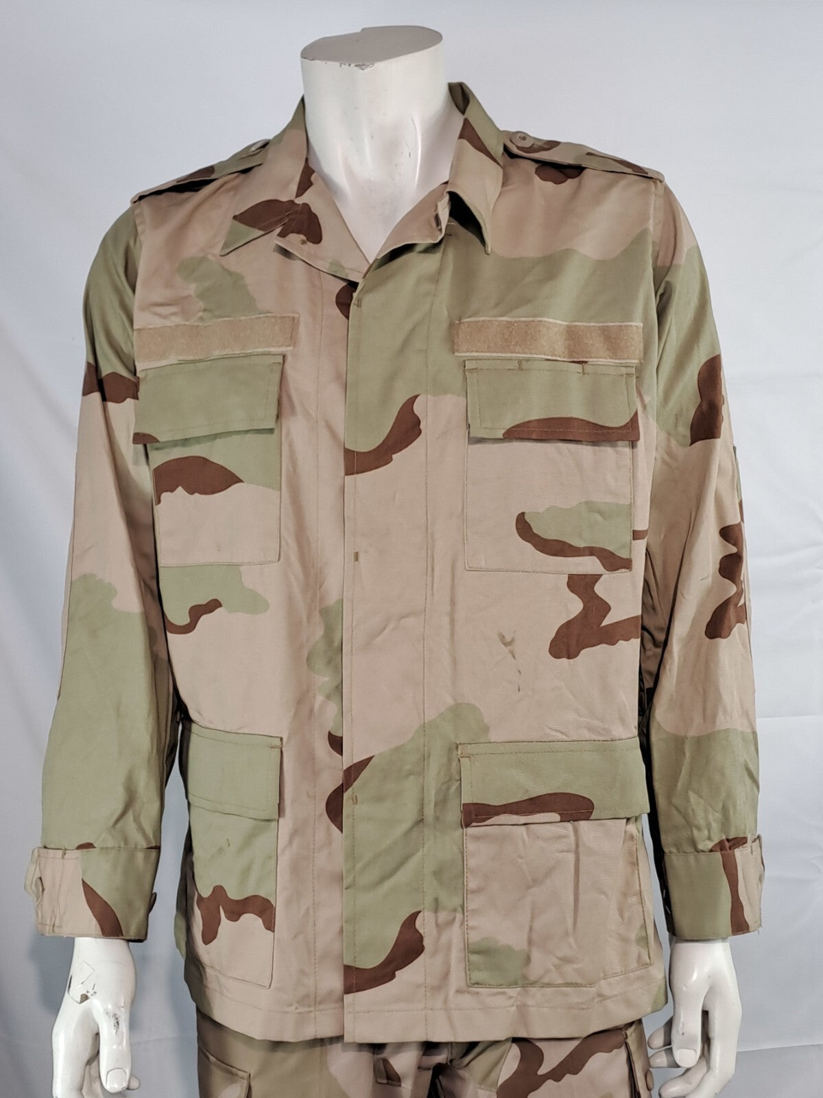 Genuine Surplus Saudi Arabian Army Tricolor Desert Shirt Jacket  (2389)