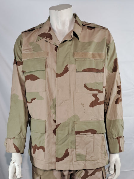 Genuine Surplus Saudi Arabian Army Tricolor Desert Shirt Jacket  (2389)