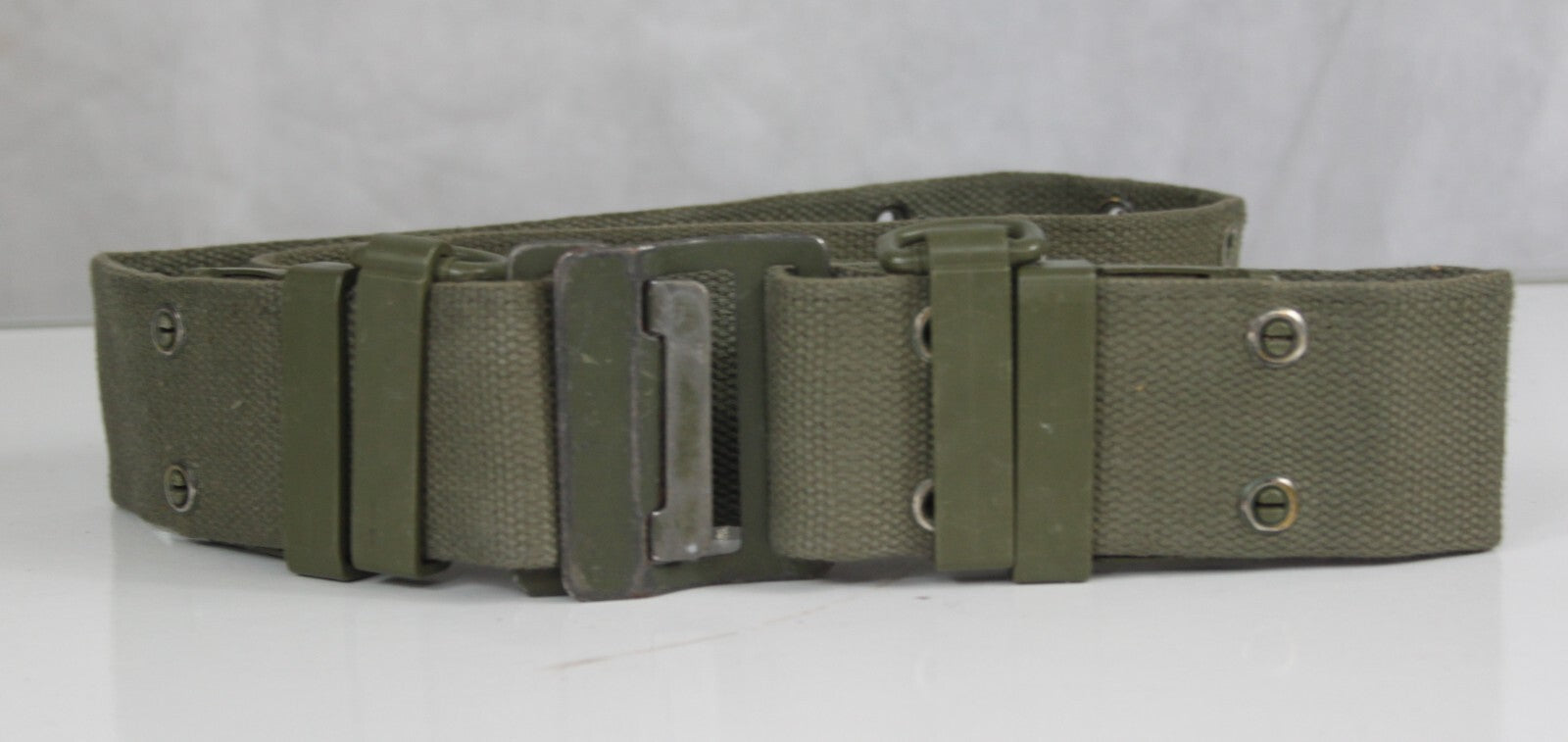 Genuine Surplus French  FAMAS Army 2" Combat Belt Olive Pistol Belt