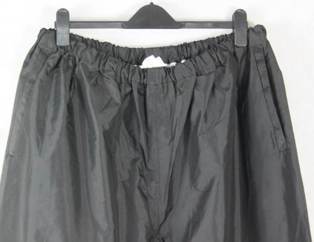 Genuine Surplus Metropolitan Police Waterproof Overtrousers Black 636