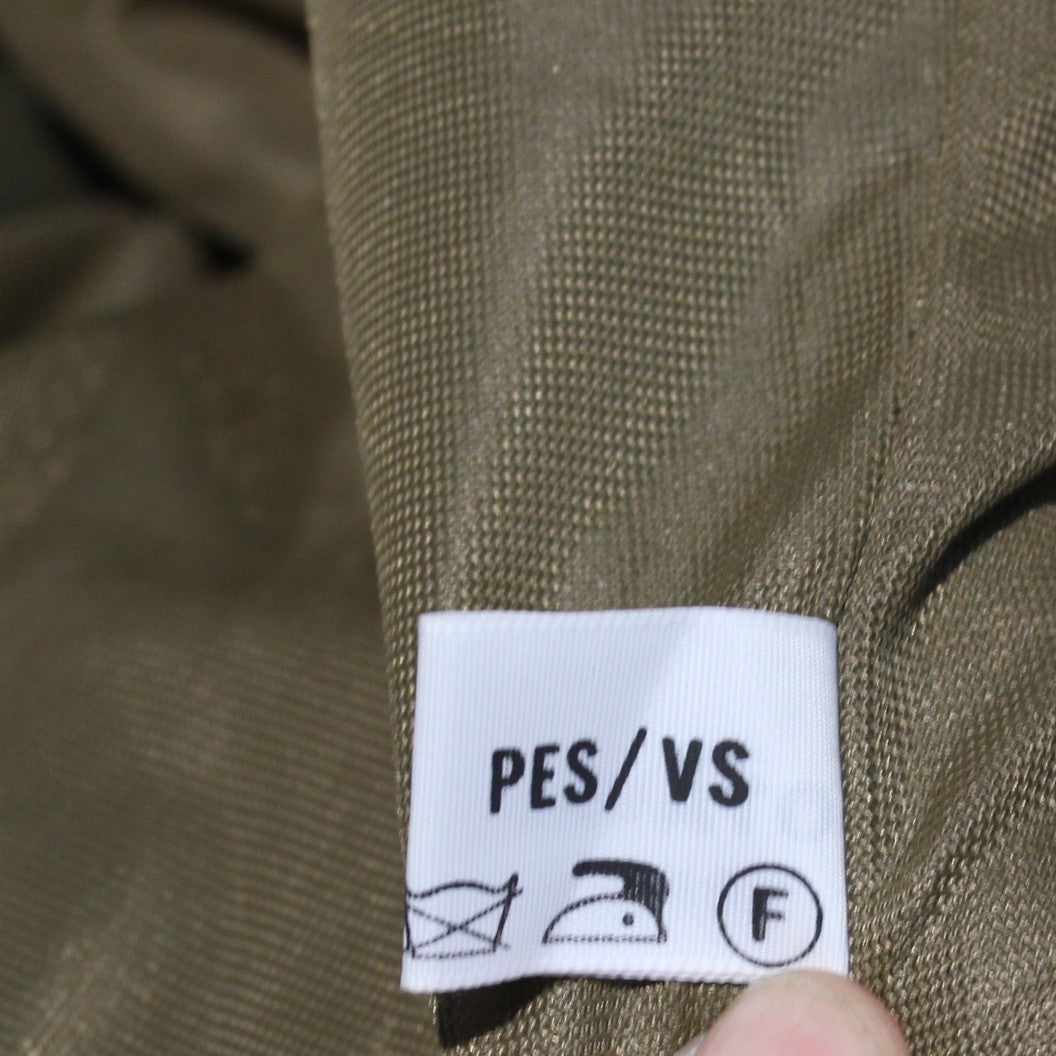 Vintage Army Surplus Trench Coat Czechoslovakian Genuine Olive Overcoat  (3645)