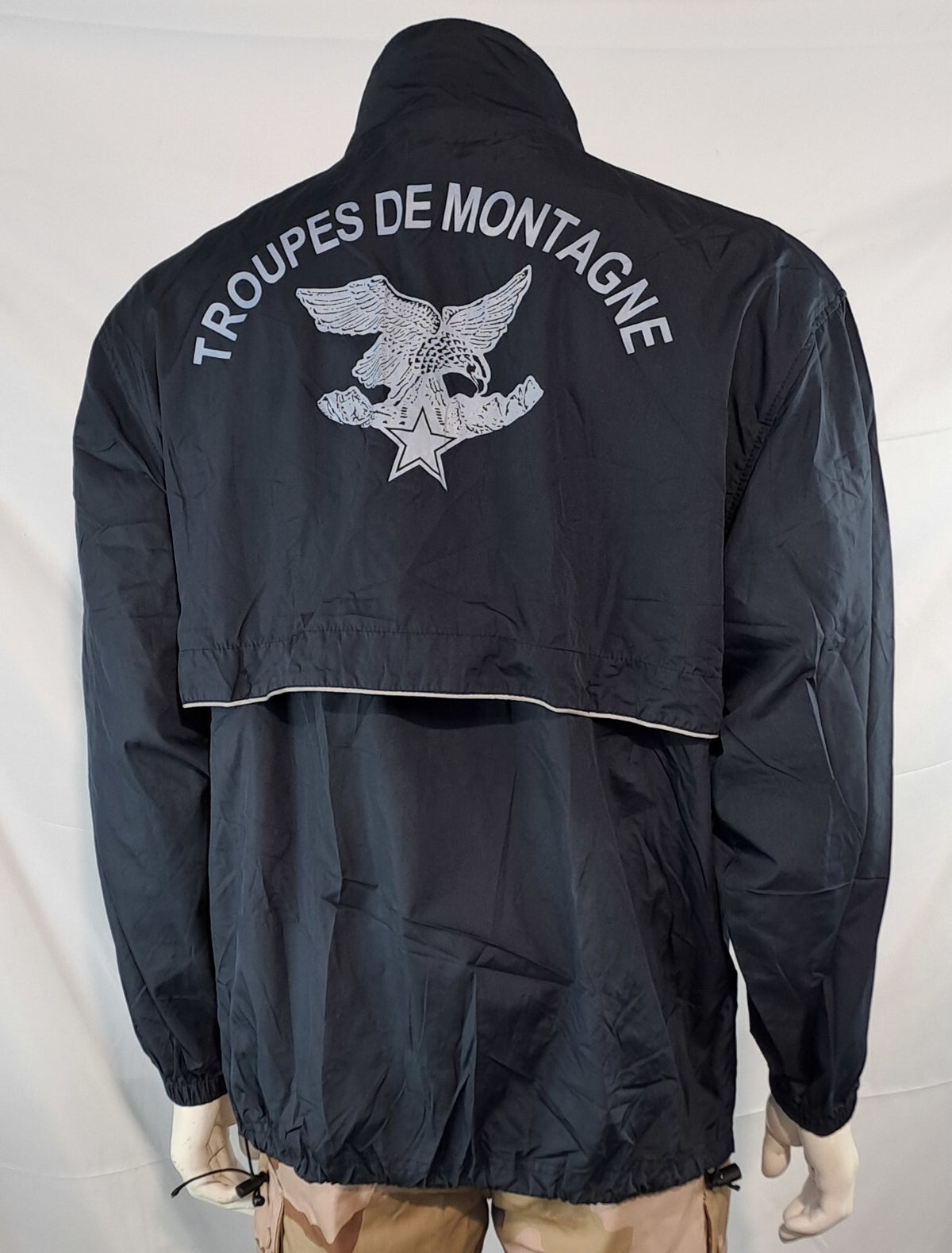 Genuine Surplus French Army Utra Lightweight Tracksuit Top Jacket Large  (2788)