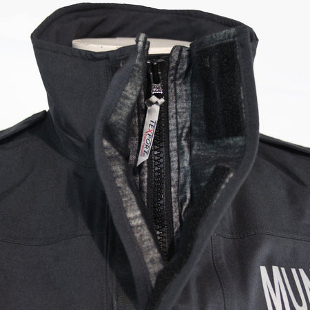 Genuine Surplus French Army Nomex Munitions Waterproof Jacket Black 40-42" (3212
