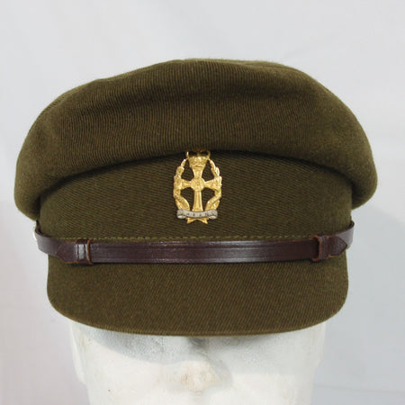 British Army QARANC OLIVE Womens Dress Hat Genuine Surplus Peak Cap G1 56c(4456)
