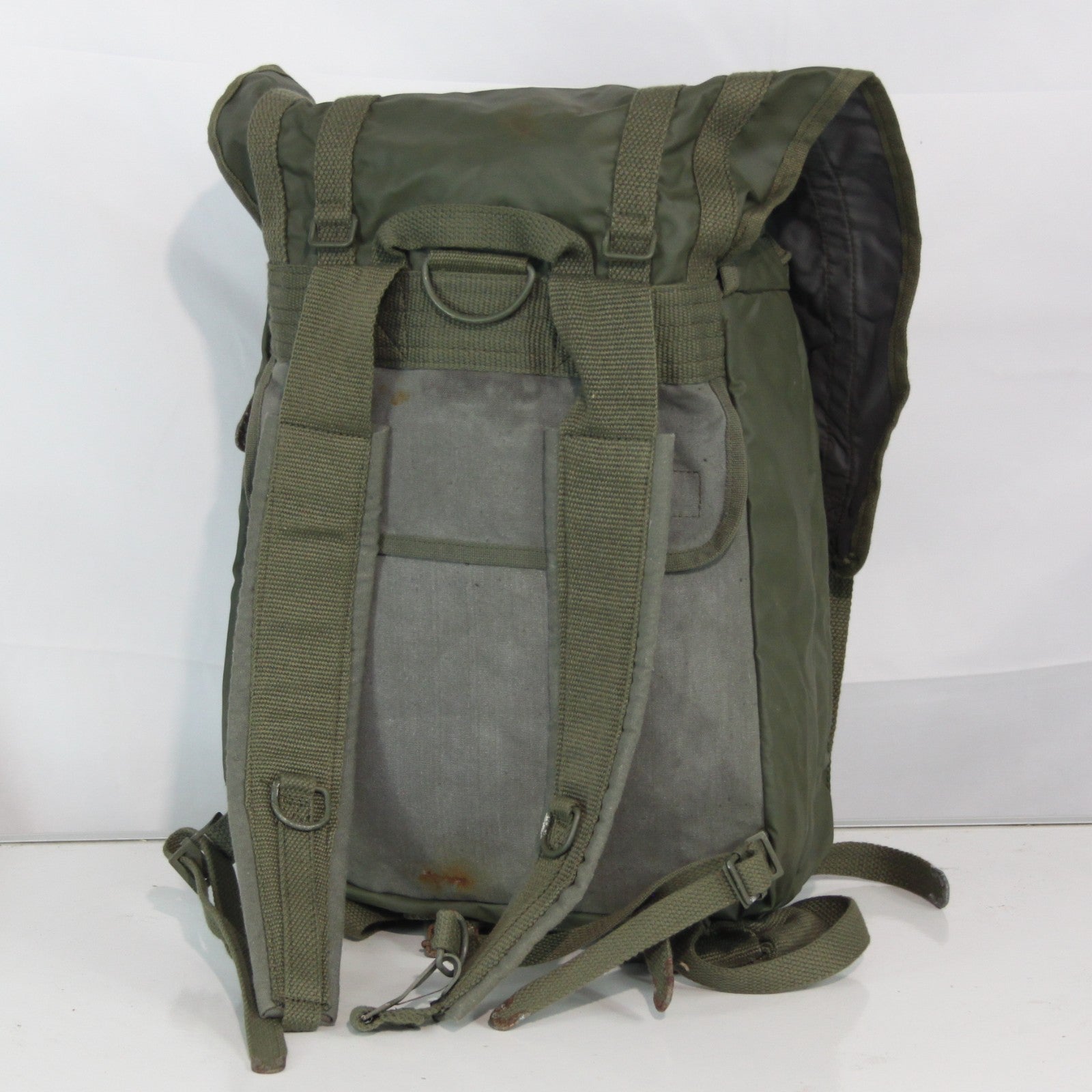Genuine Surplus French Army Waterproof Rucksack Daysack Backpack Olive (3458)