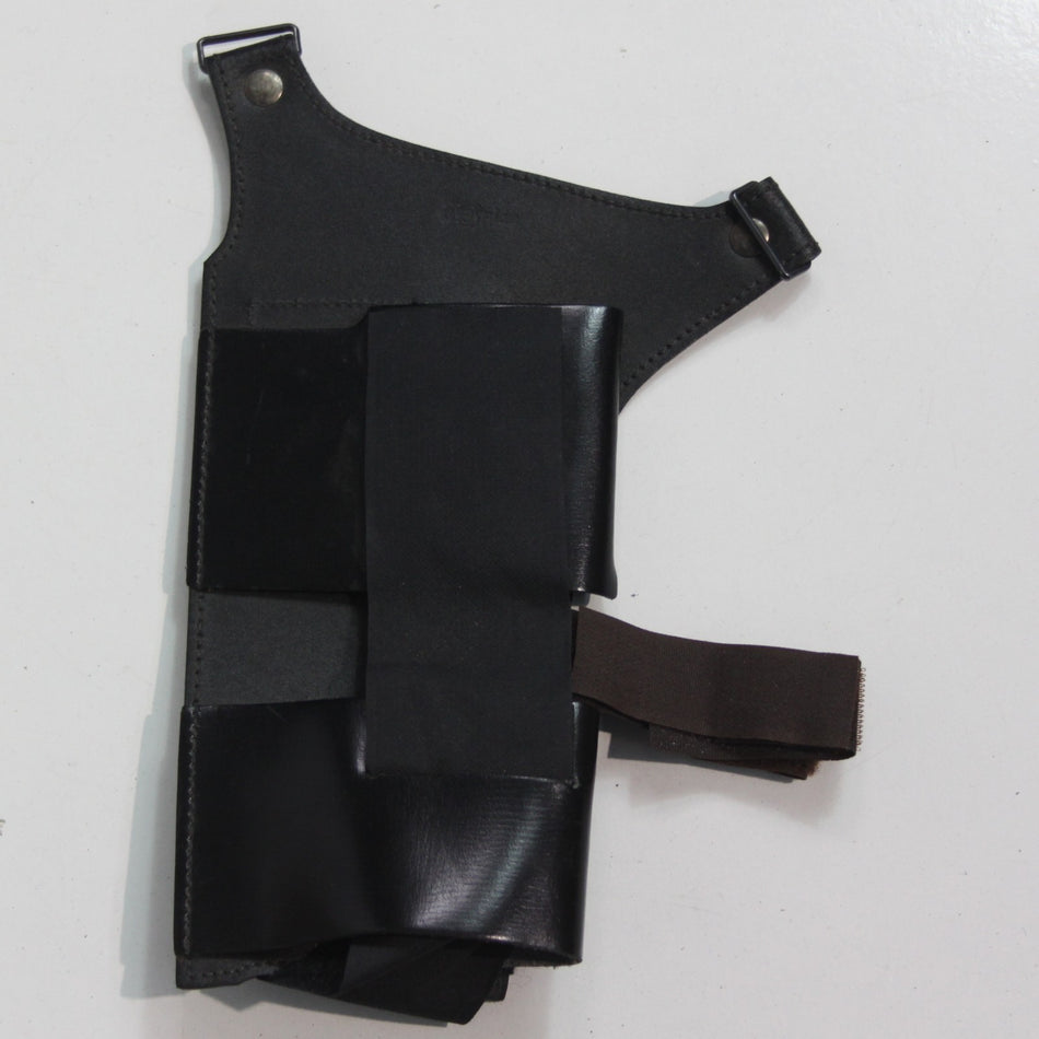 Scorpion Leather Covert Holster Hook and Loop Flat Black (4056)