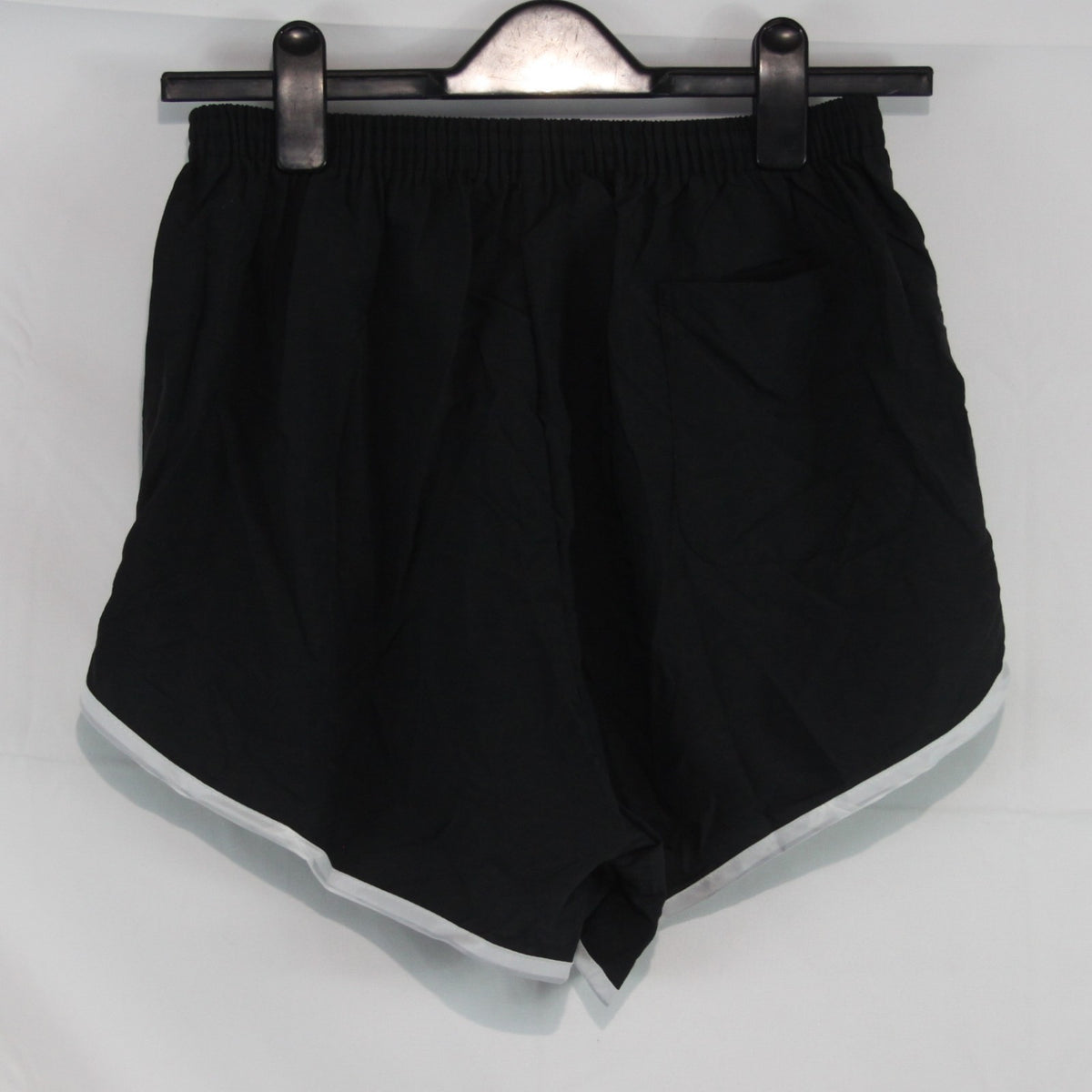Genuine Surplus French Forces Tri-Service PT Shorts Black Striped  (4376)