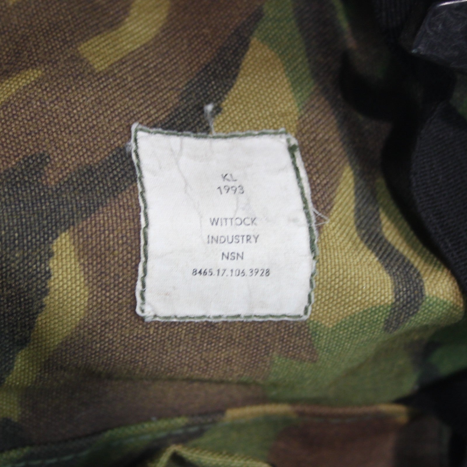 Genuine Surplus Dutch Army Rucksack Daysack Backpack DPM Camo (3453)
