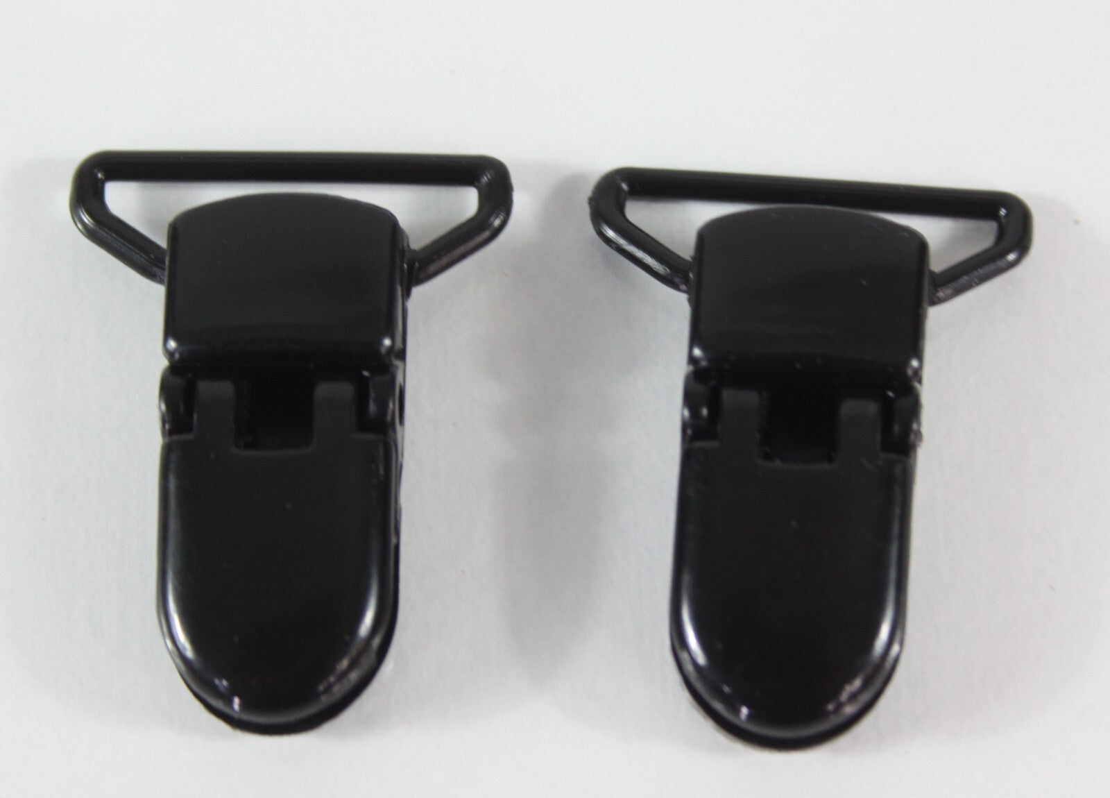 Crocodile Clips Black Metal with Plastic Teeth Replacement Braces Dungarees