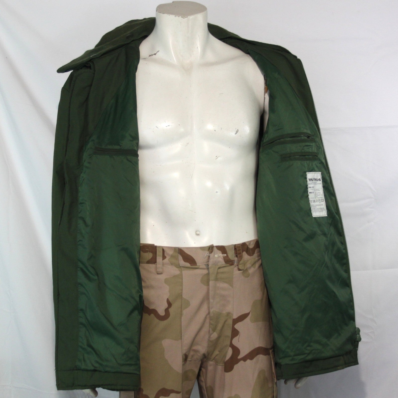 Genuine Surplus German Police Gore-tex Waterproof Padded Coat Jacket 48-50" 3370