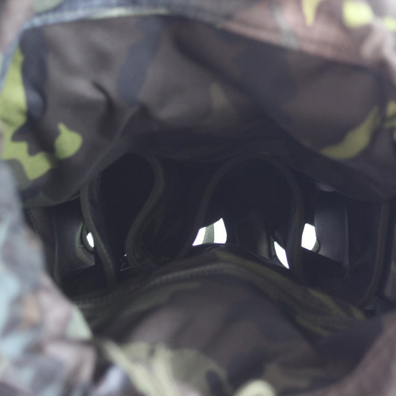 NEW Genuine Surplus Czech Army Rucksack Daysack Wood Camo Holes in Base (3372)