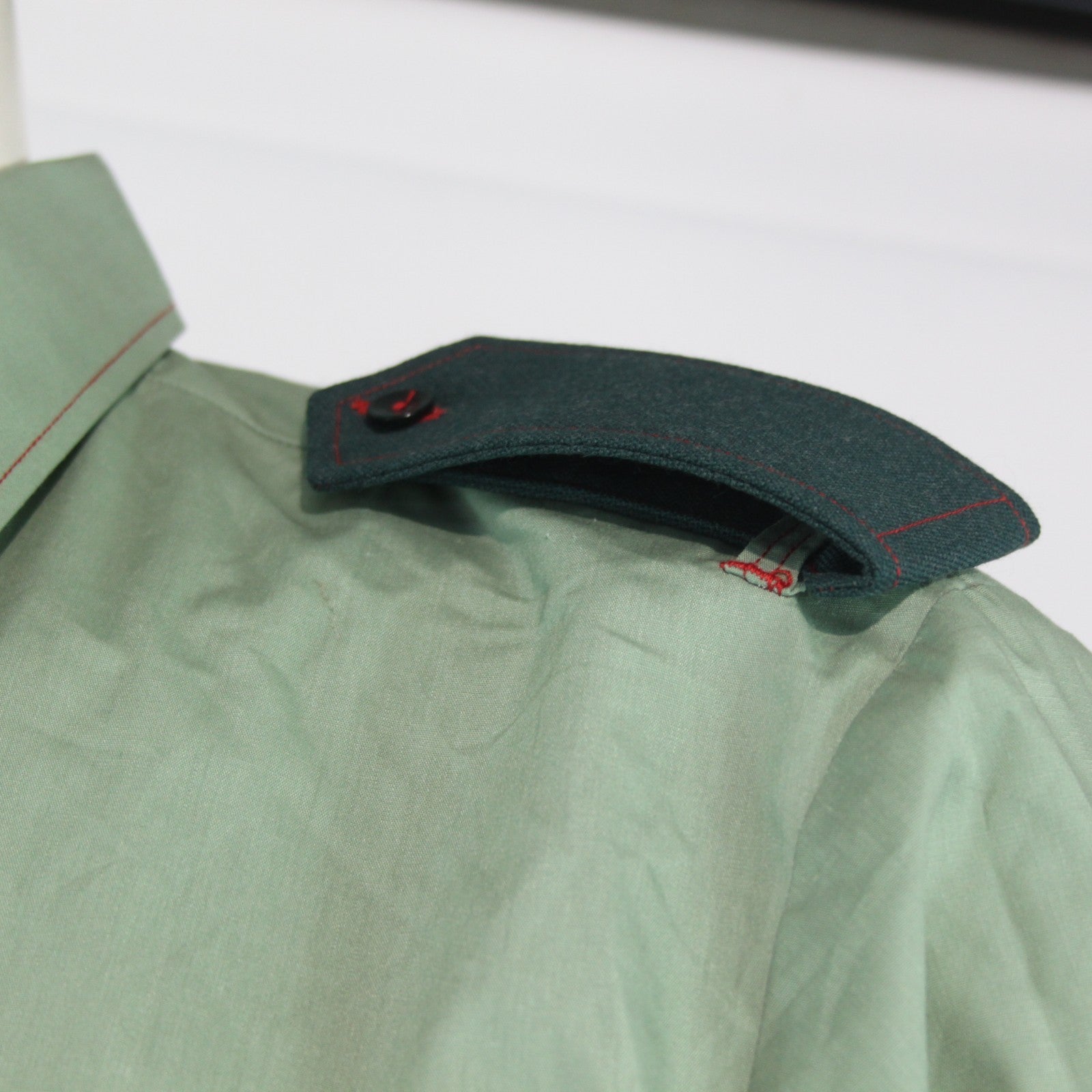 Spanish Civil Guard Long Sleeve Shirt Genuine Surplus  Green 42" Chest (4070)