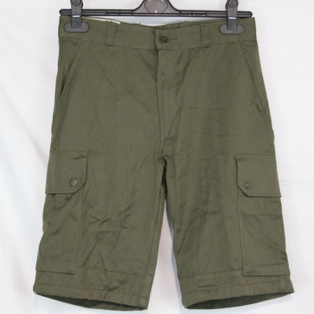 Genuine Surplus French Army Olive Trouser Cutoff Shorts Military  (3294)