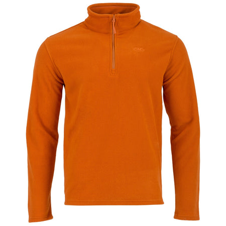Highlander Ember Zip Neck Fleece Pullover Top Sweater Slim Fit All Colours