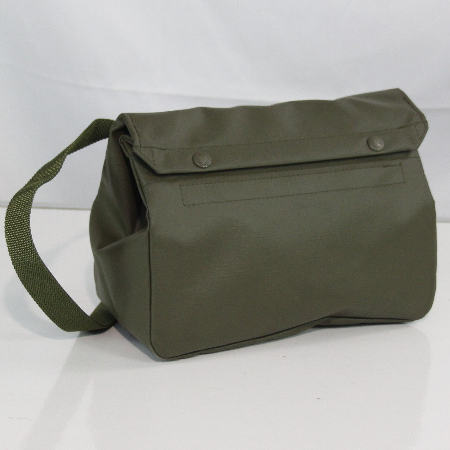 Genuine Surplus Swedish Army Side Bag Waterproof Fabric PVC Small Bag (3406)
