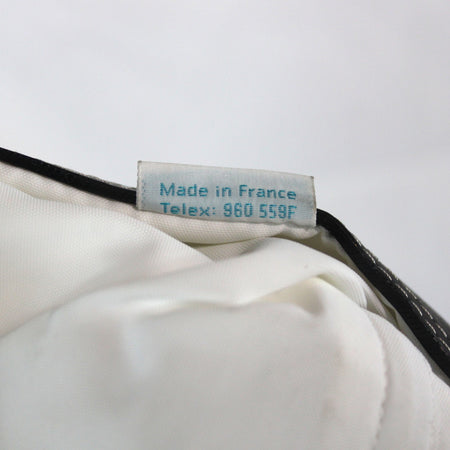 Genuine Surplus French White Snowstorm Boots Black Soles Zip Up (3584)