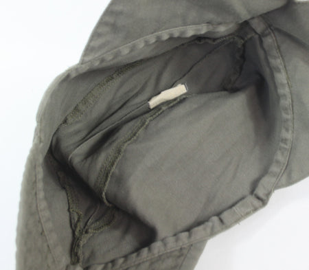 Genuine Surplus French Army Bigeard Olive  Sun Hat Fatigue Cap Neck Flap