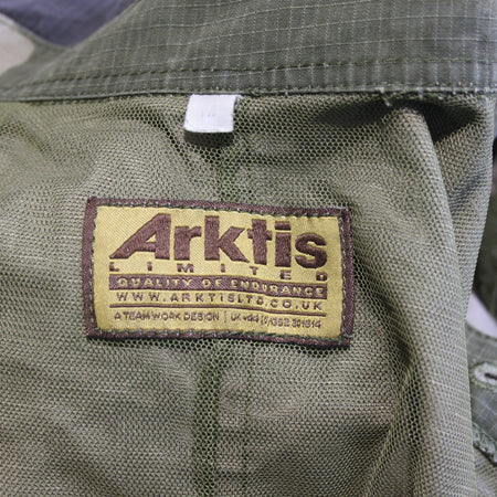 Arktis Camouflage Military Style Shirt Woodland camo M 44-46" Chest (3604)