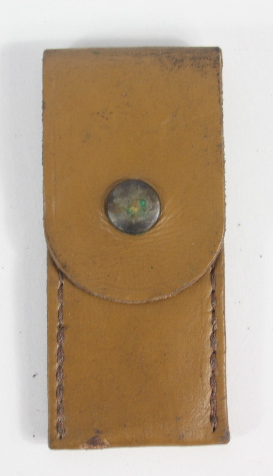 Genuine Surplus Army Mini Leather Pouch Strong Brown 11x5cm
