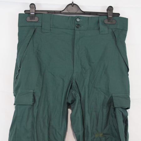 Genuine Surplus  Spanish Police Combat Trousers Bottle Green Grade 2 (3174)