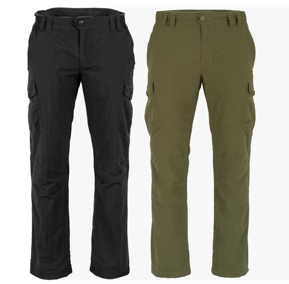 Highlander Starav Strong Breathable Mens Walking Hiking Trousers Green / Black