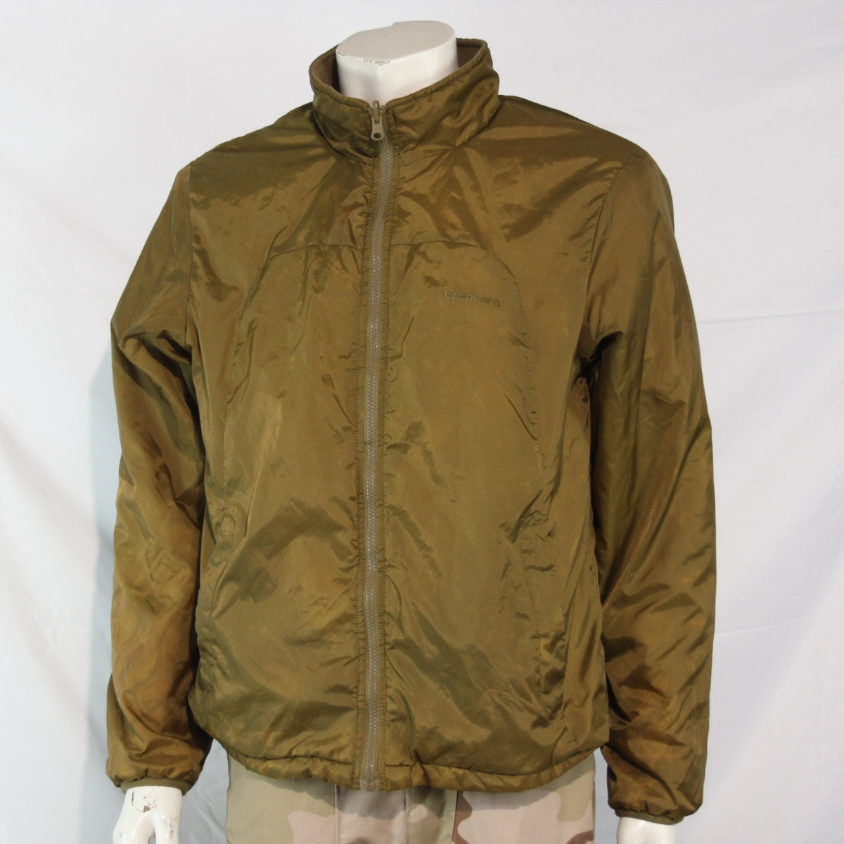 Pentagon Military Style Fleece Lined Lightweight Jacket Tan Mottled Large (3559)