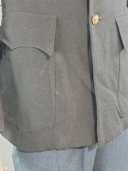 Genuine Surplus British Army Dress Jacket Rivets in Collar 34-36" (2617)