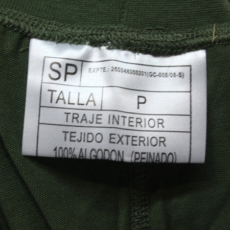 Genuine Surplus Spanish Army Lightweight Thermal Long Johns Olive 32-34" (3838)
