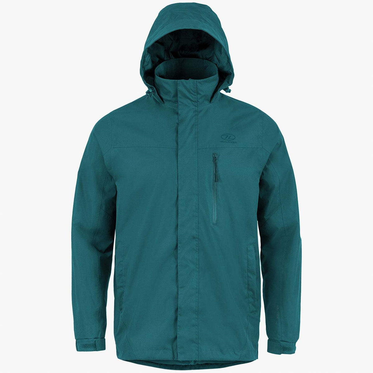 Ex-Display Highlander Kerrera Waterproof Breathable Rain Jacket Coat Slate Green