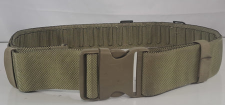 NEWGenuine Surplus British Forces Light Olive Webbing Belt Plastic Buckle (2433)