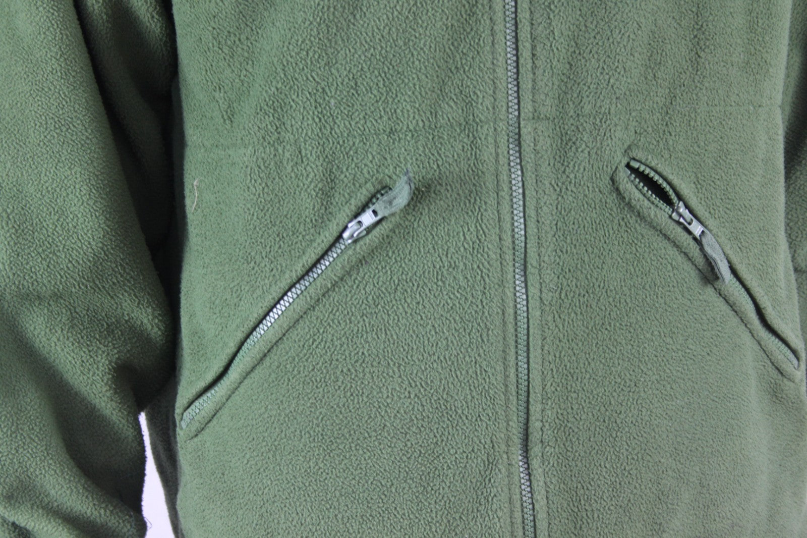 Genuine Surplus British Army Mk2 Fleece Jacket Olive Zip Up 180/104