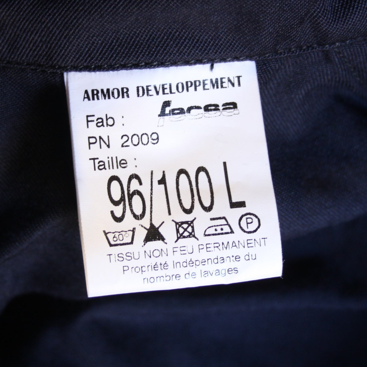 Genuine Surplus French Police Coverall Navy Blue Overall (4112