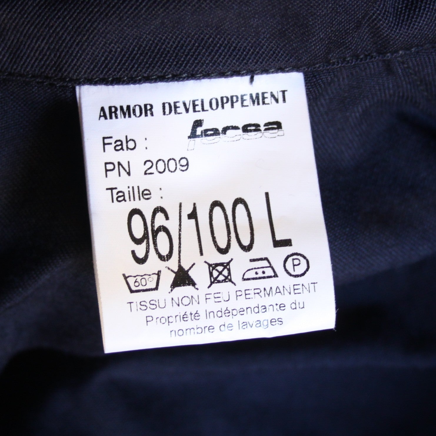Genuine Surplus French Police Coverall Navy Blue Overall (4112