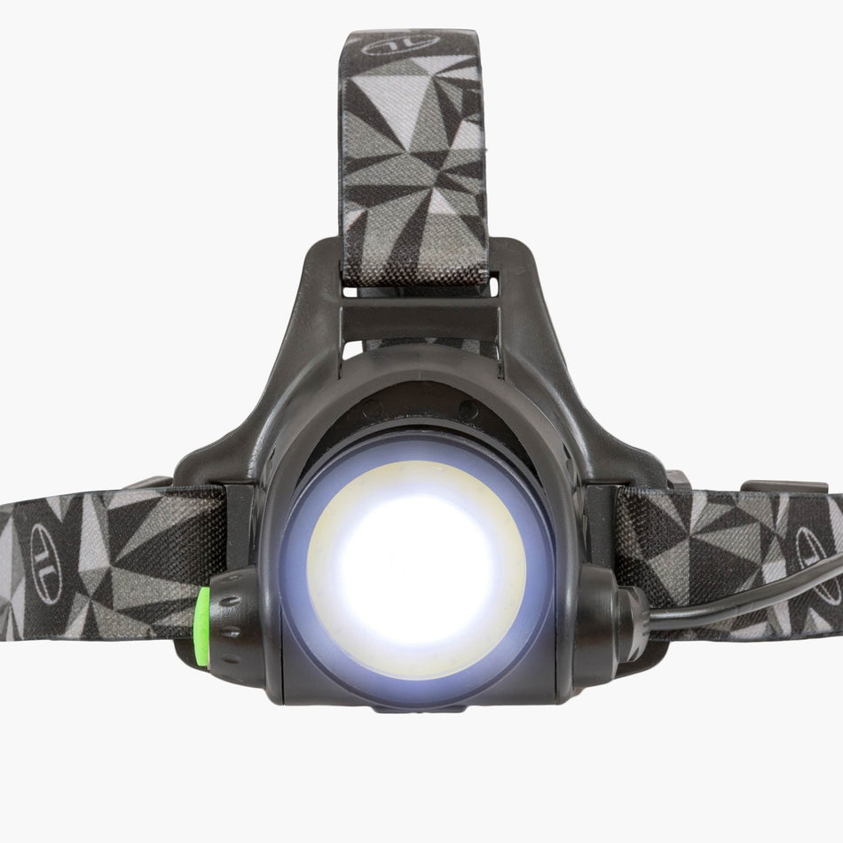 Rechargeable 550 Lumens Highlander Polaris Headlamp Head Lamp Torch White Light