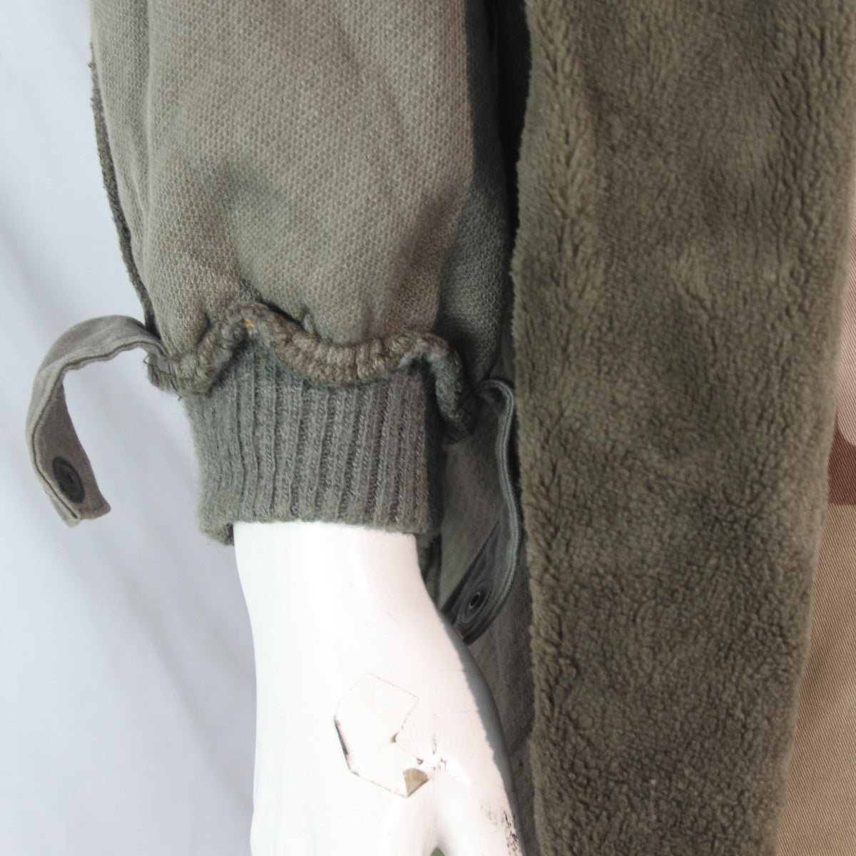 Genuine Surplus Dutch Army Parka Liner Military Thermal Warm Faux Fur (3715)