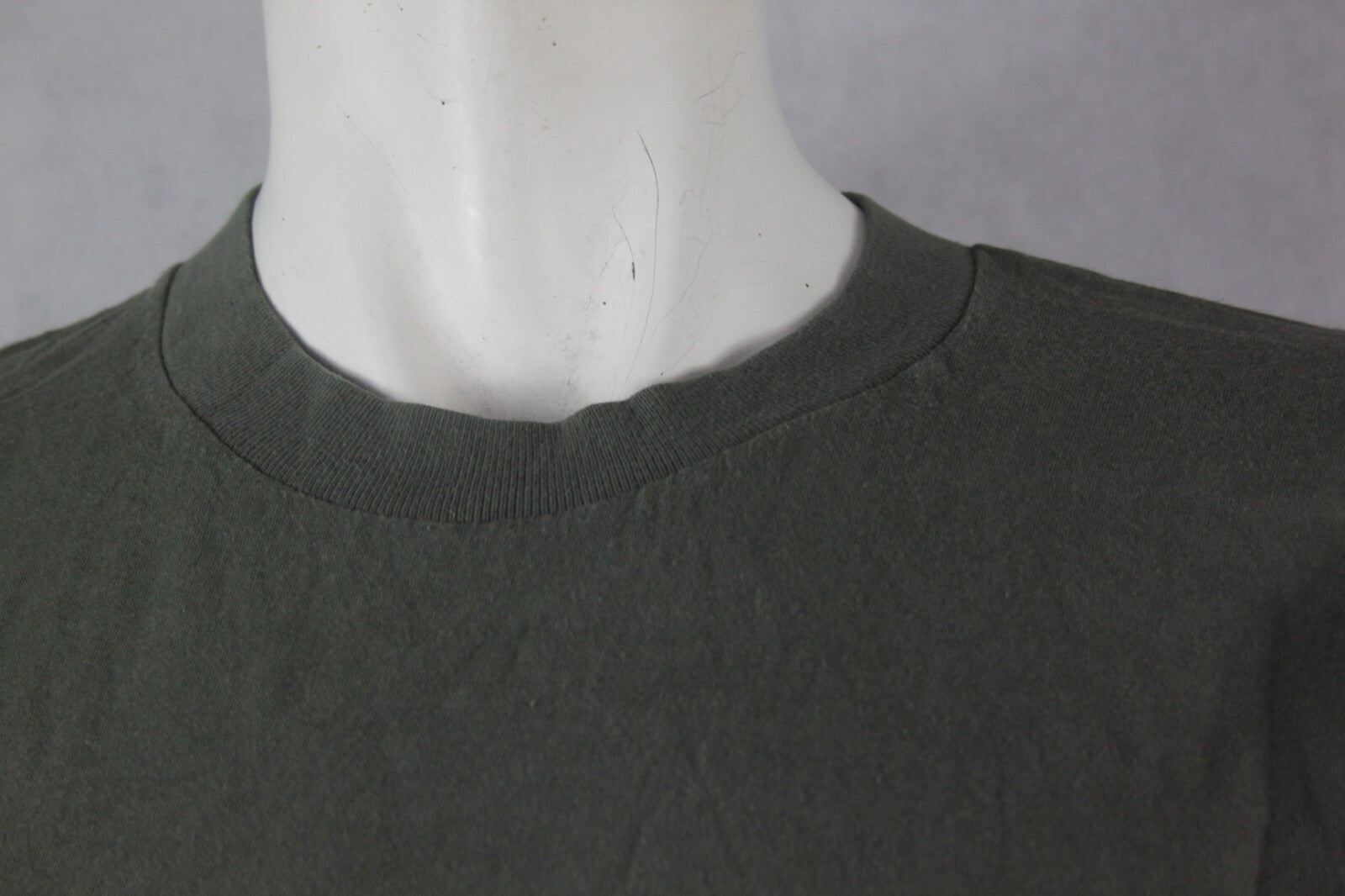 Genuine Surplus French Cotton Olive  T-Shirt Short Sleeve Ex Army
