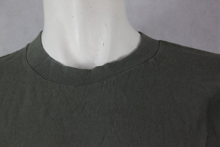 Genuine Surplus French Cotton Olive  T-Shirt Short Sleeve Ex Army
