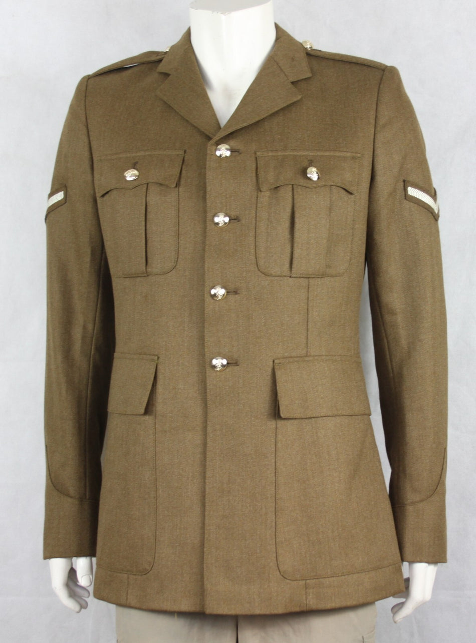 Genuine British Army Uniform Jacket Mens Dress Jacket Tan All Sizes 