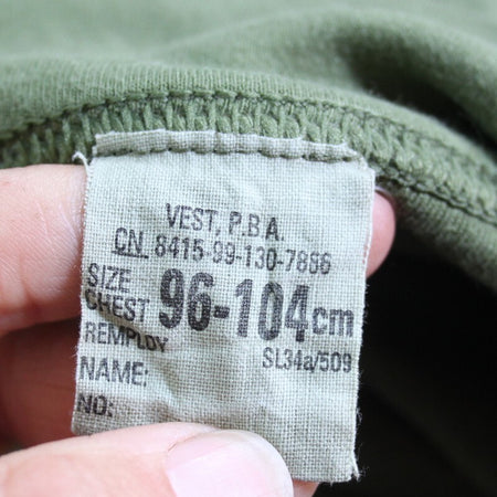 Genuine Surplus Vintage British Collared Polo Neck T-Shirt PBA Vest (3278)